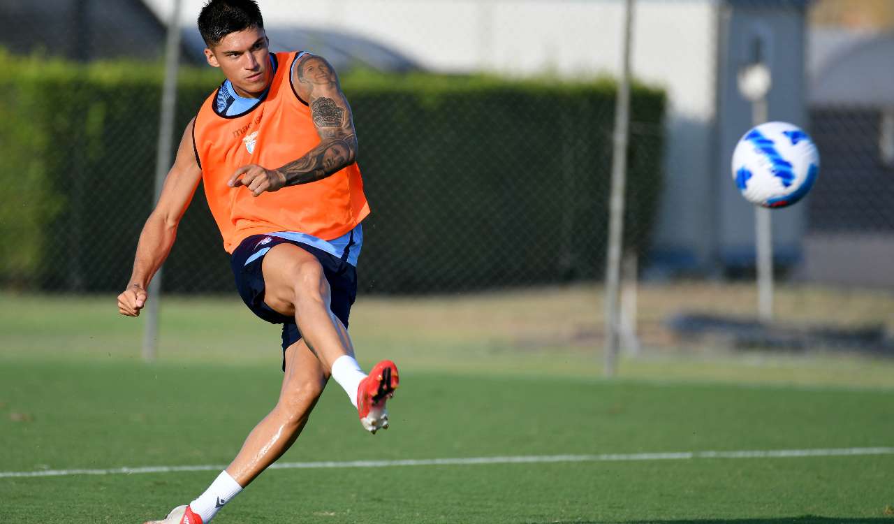 Correa in allenamento