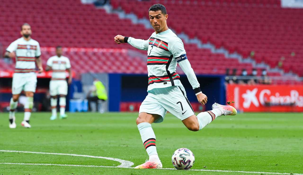 Ronaldo in gol con il Portogallo