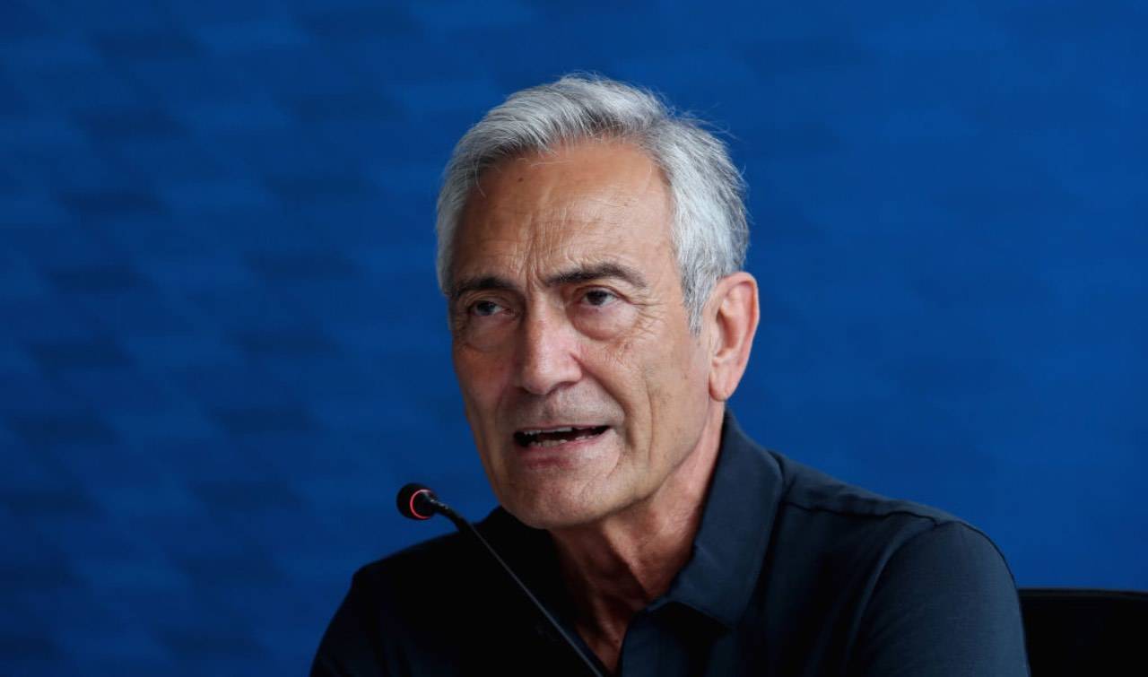 Il presidente FIGC Gabriele Gravina