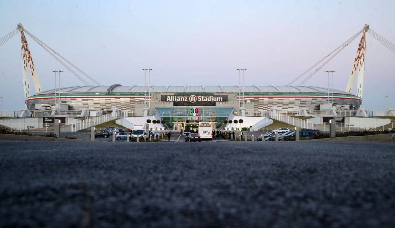 Vista esterna dell'Allianz Stadium