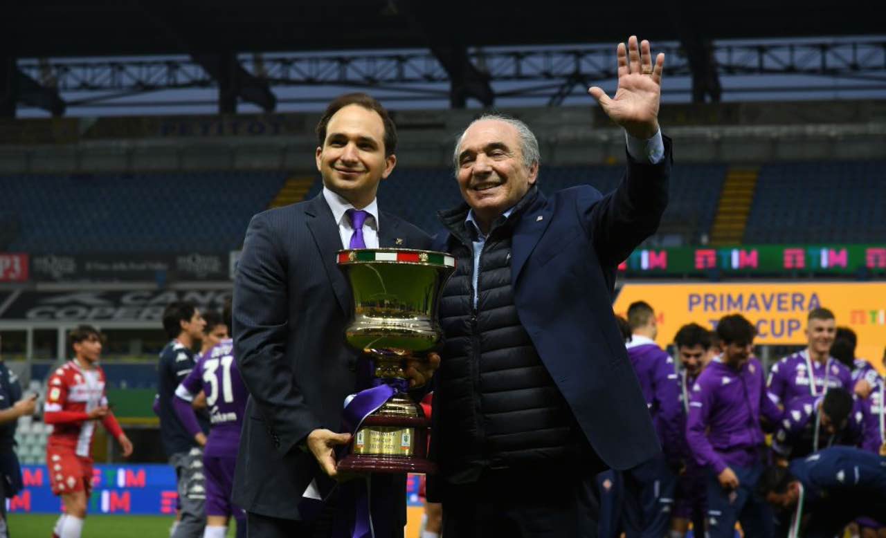 Rocco e Joseph Commisso con la Coppa Italia Primavera