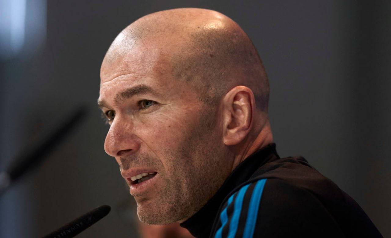 Zinedine Zidane primo piano