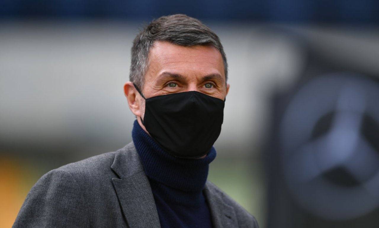 Milan, Maldini con la mascherina