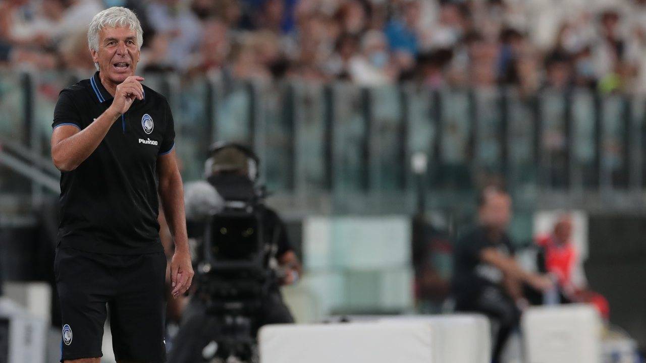 Gasperini dà consigli alla sua squadra