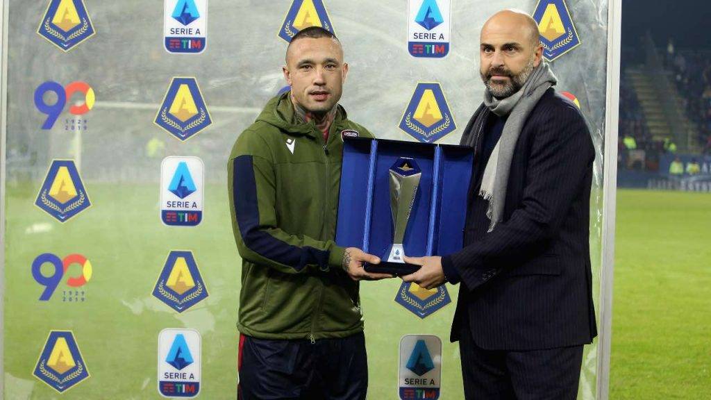 Nainggolan viene premiato