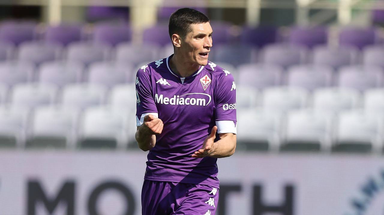 Milenkovic festeggia