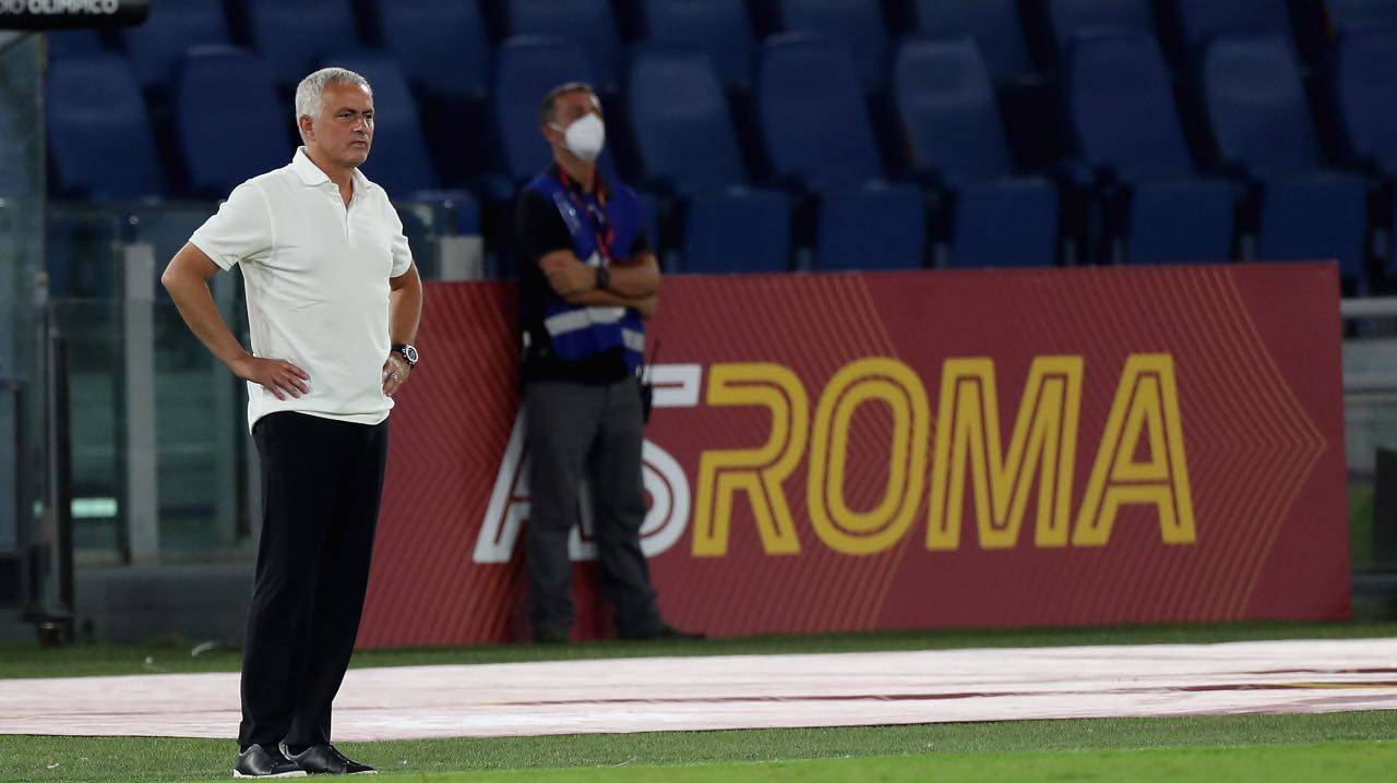 Mourinho in campo