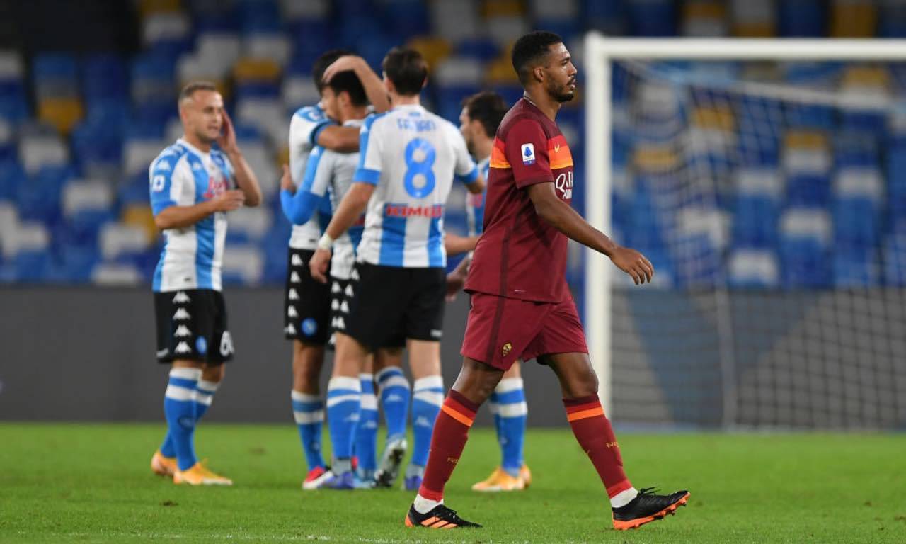 Juan Jesus in Napoli-Roma