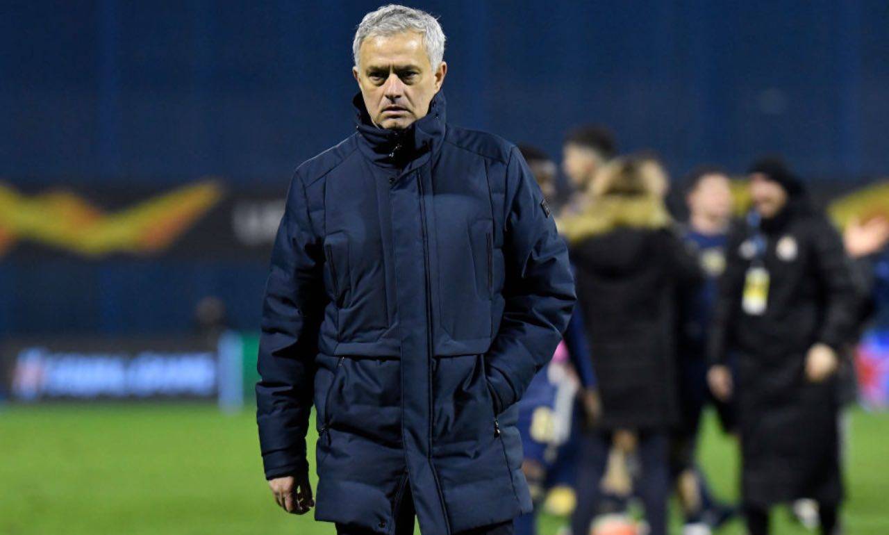 Mourinho in campo 