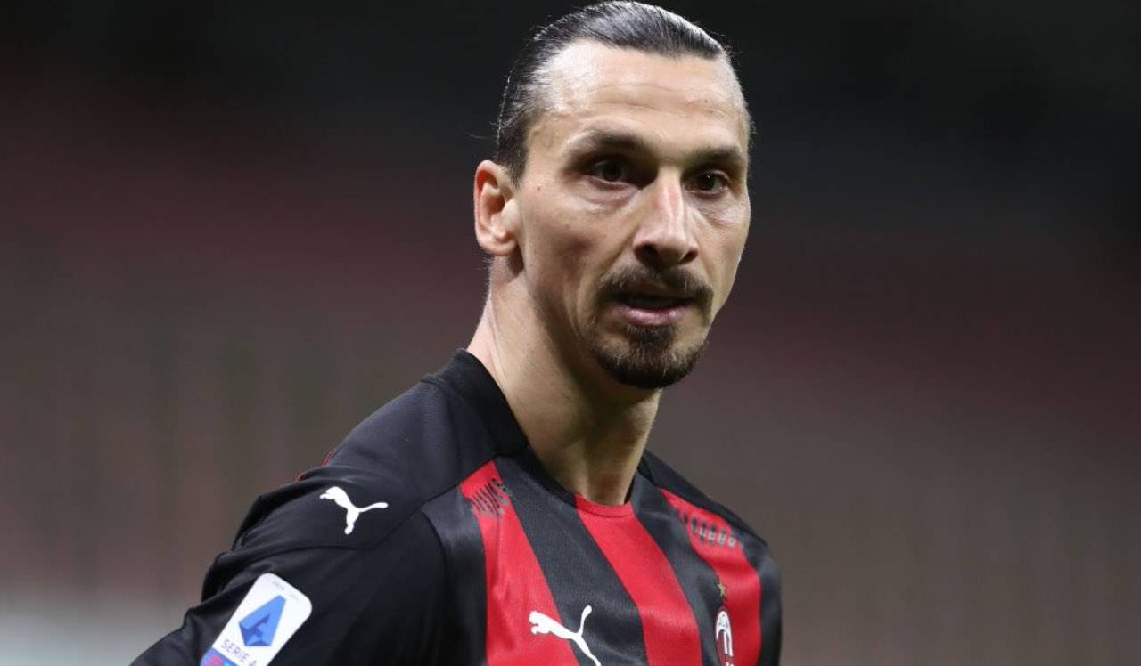 Ibrahimovic in campo col Milan