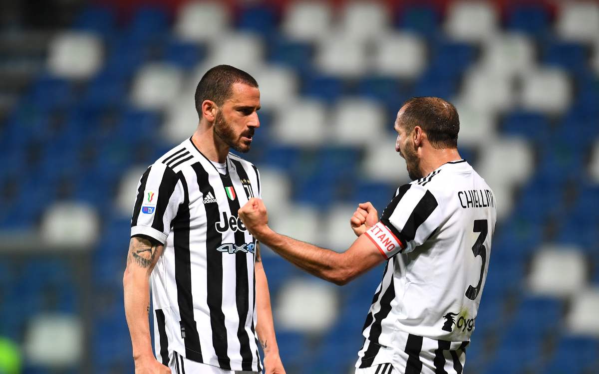 Bonucci Chiellini Juventus