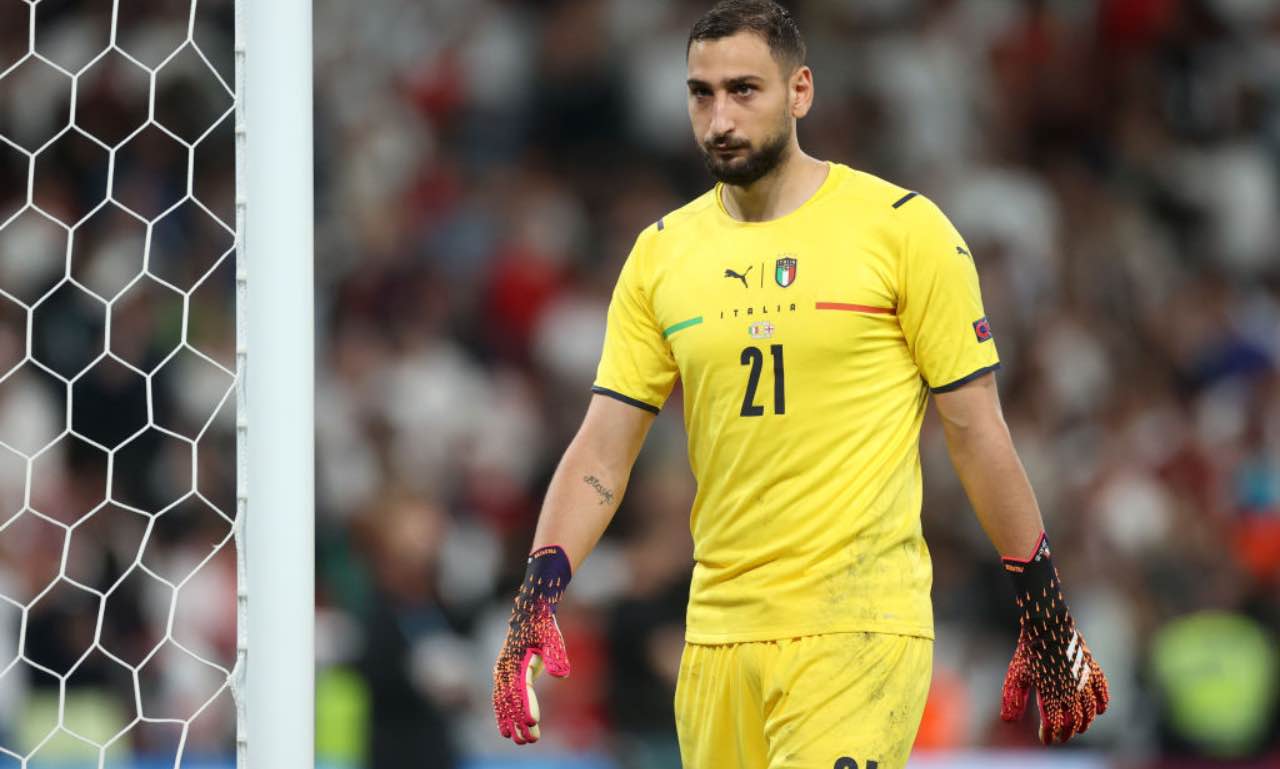 Donnarumma con la Nazionale