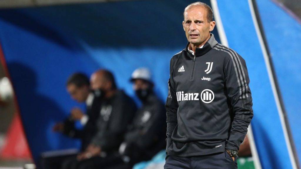 Allegri in panchina