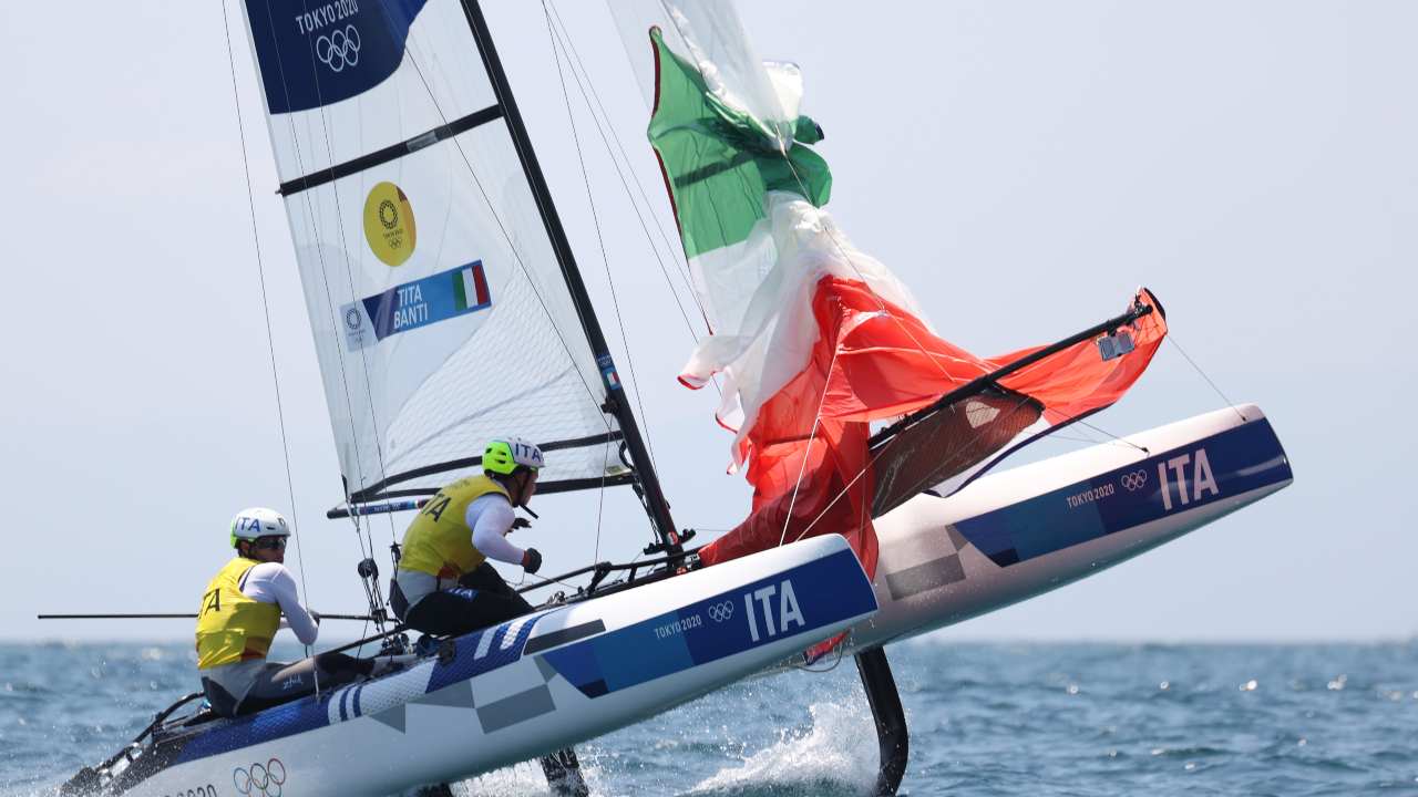 Ruggero Tita e Caterina Banti in azione