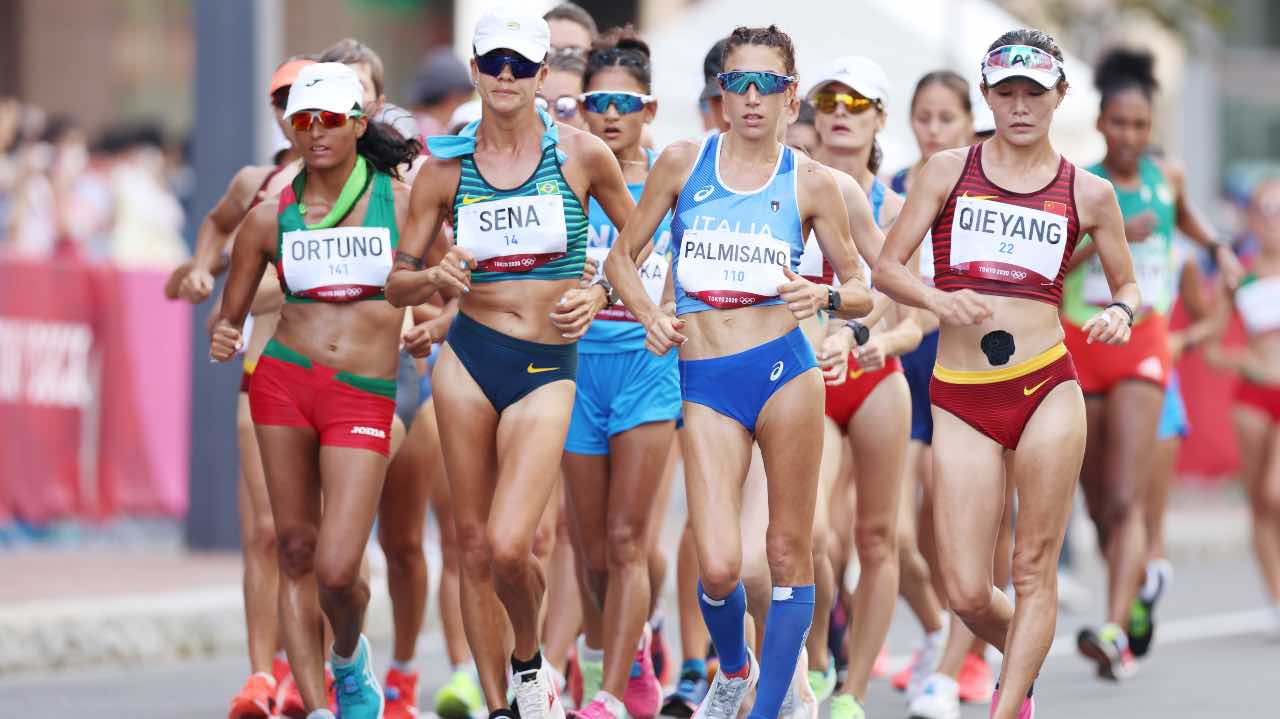 Atlete in gara