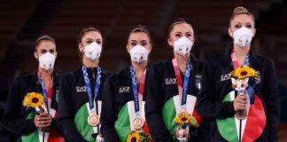 L'Italia della ginnastica ritimica sul podio