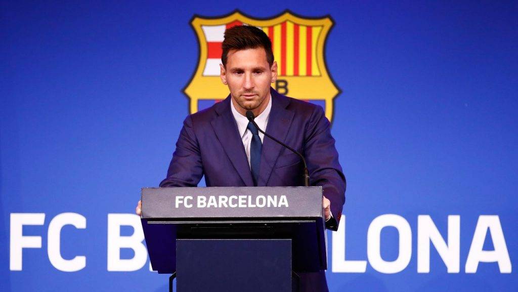 leo messi conferenza