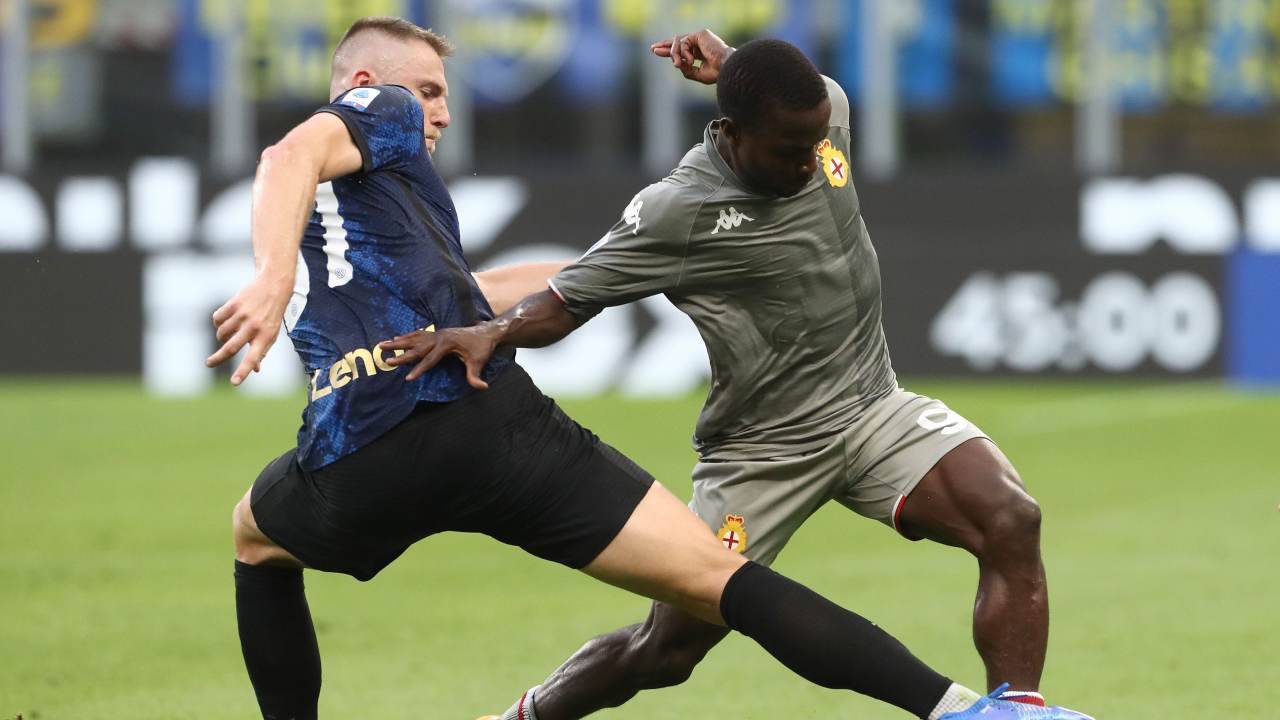 Inter e Genoa in campo