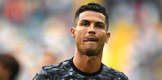 Cristiano Ronaldo perplesso