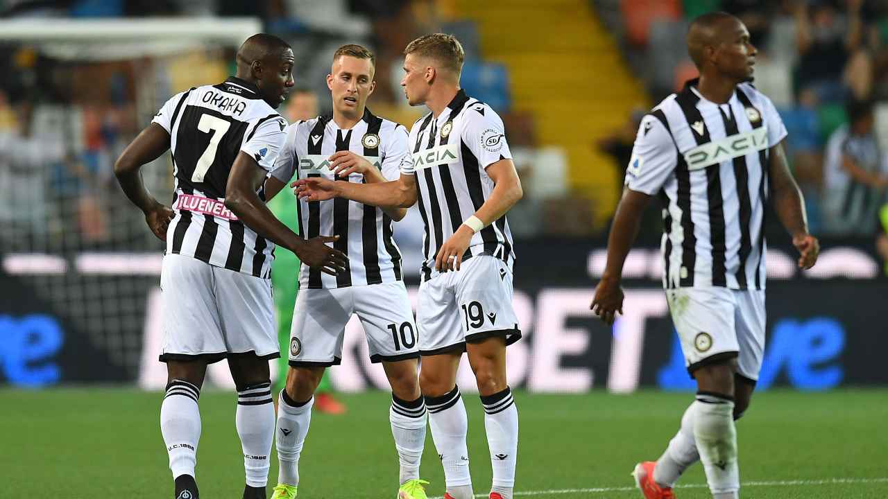 Udinese in campo
