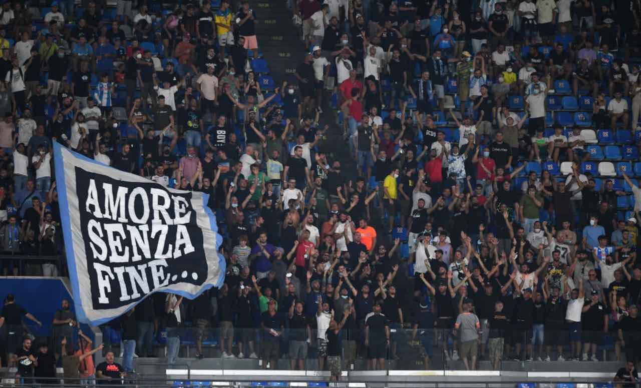 Il Maradona durante Napoli-Venezia