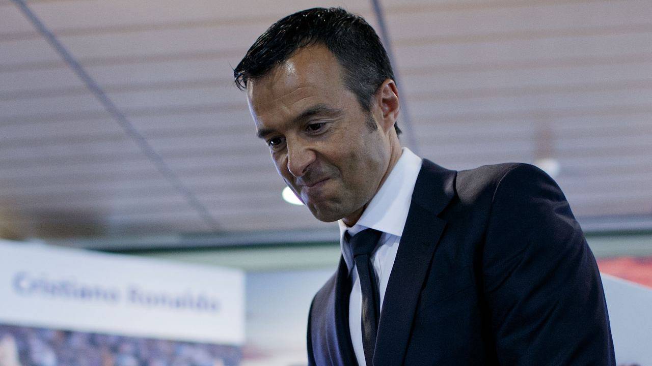 Jorge Mendes sorridente