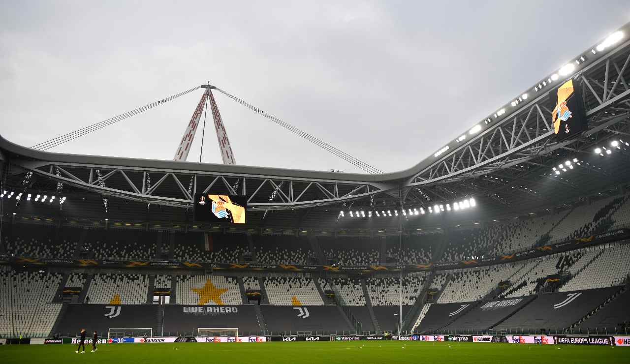 Lo stadio della Juventus