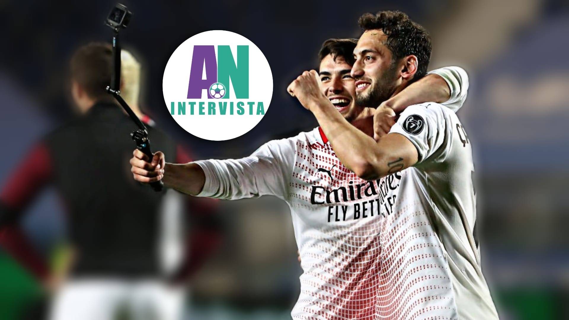 Calhanoglu e Brahim Diaz con la maglia del Milan
