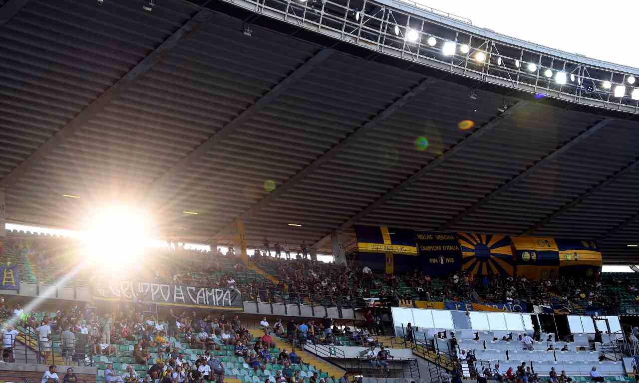 Hellas Verona-Salernitana, lo stadio Bentegodi
