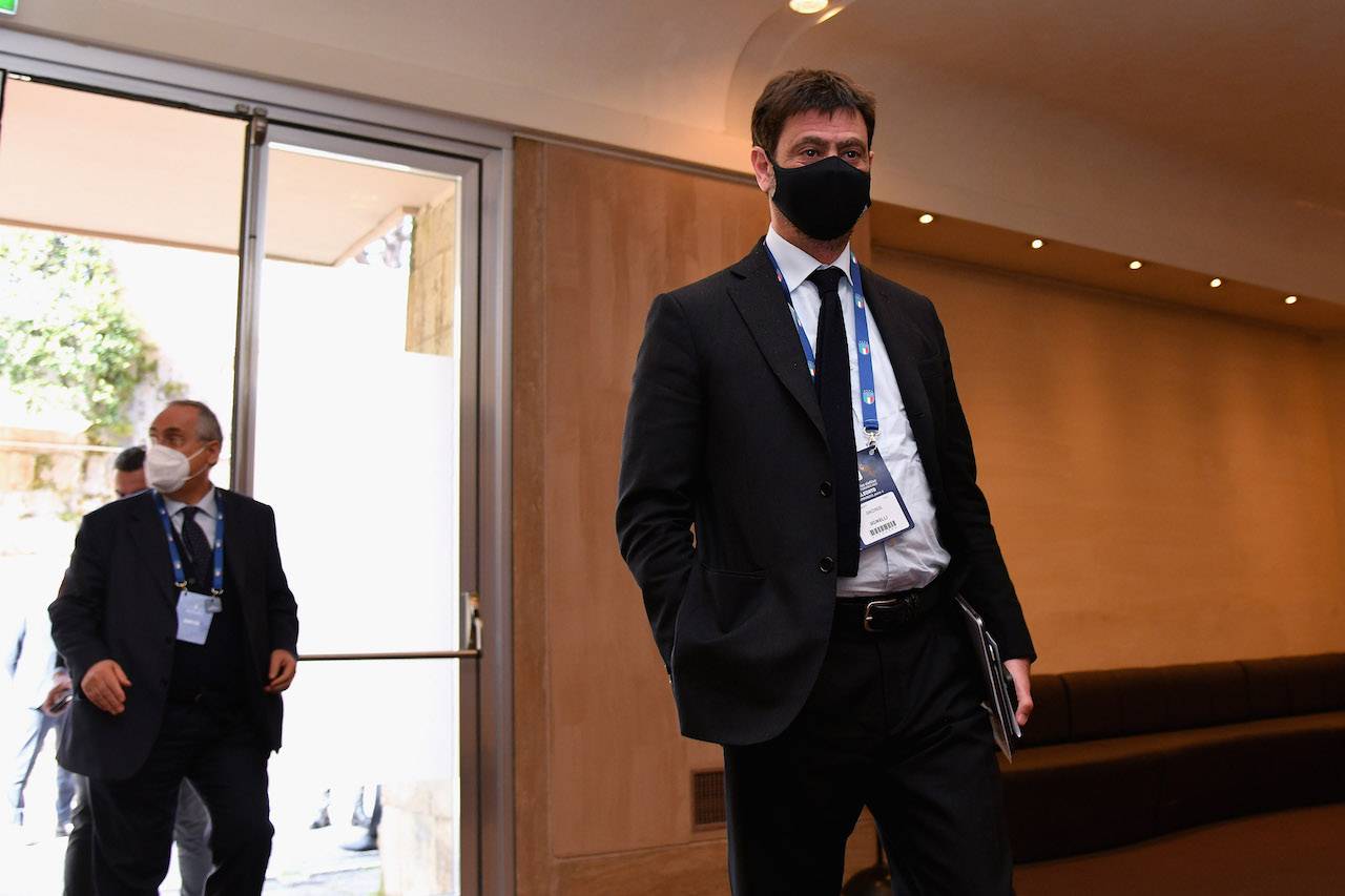 Agnelli in assemblea Figc