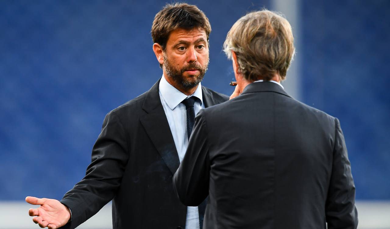 Agnelli in campo