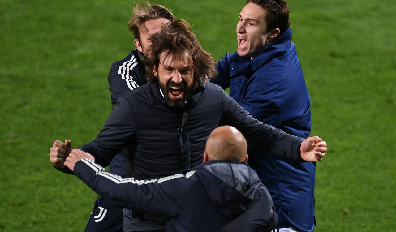 Pirlo che esulta