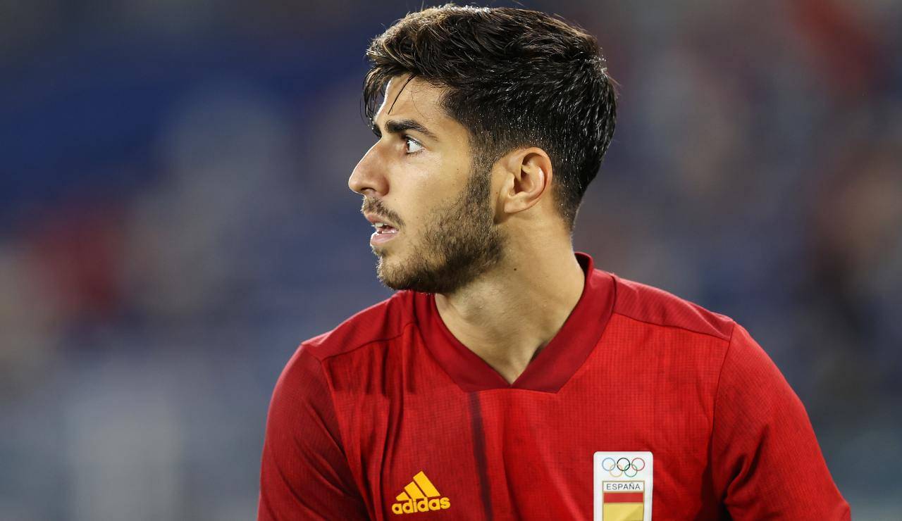 Asensio durante i Giochi Olimpici