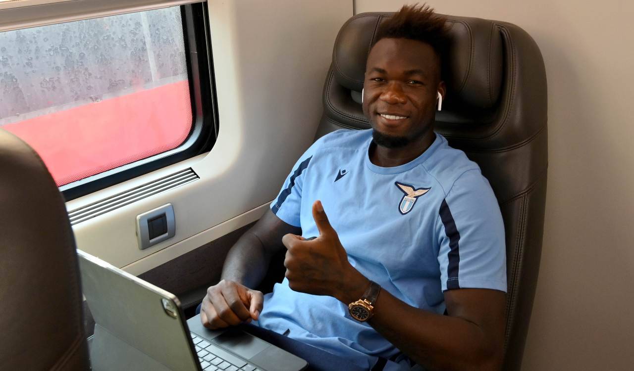 Caicedo in treno