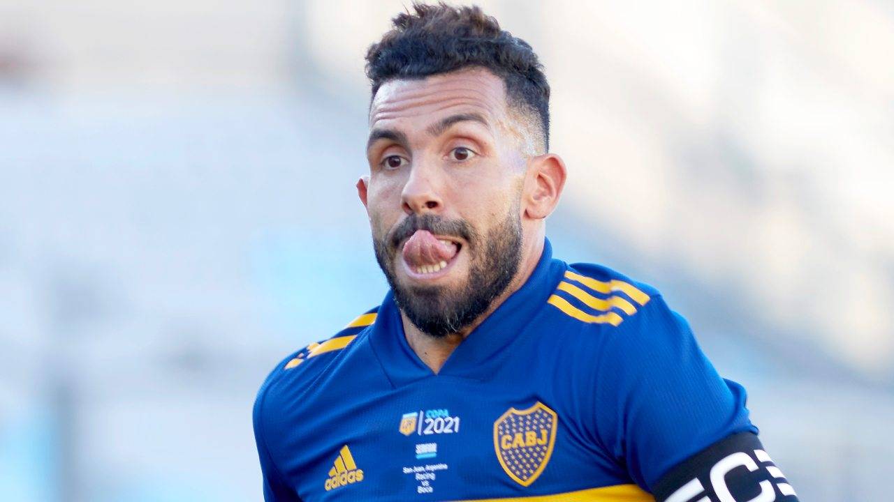 Tevez concentrato