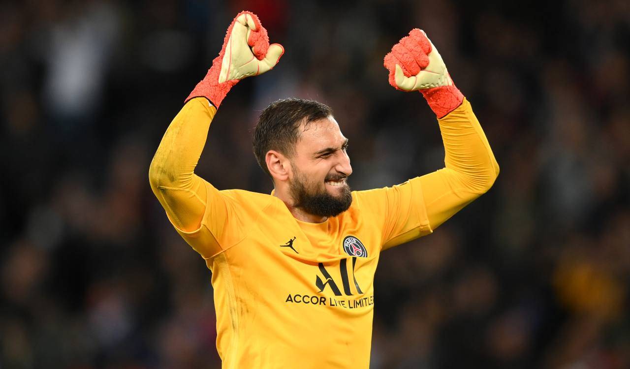 Donnarumma esulta