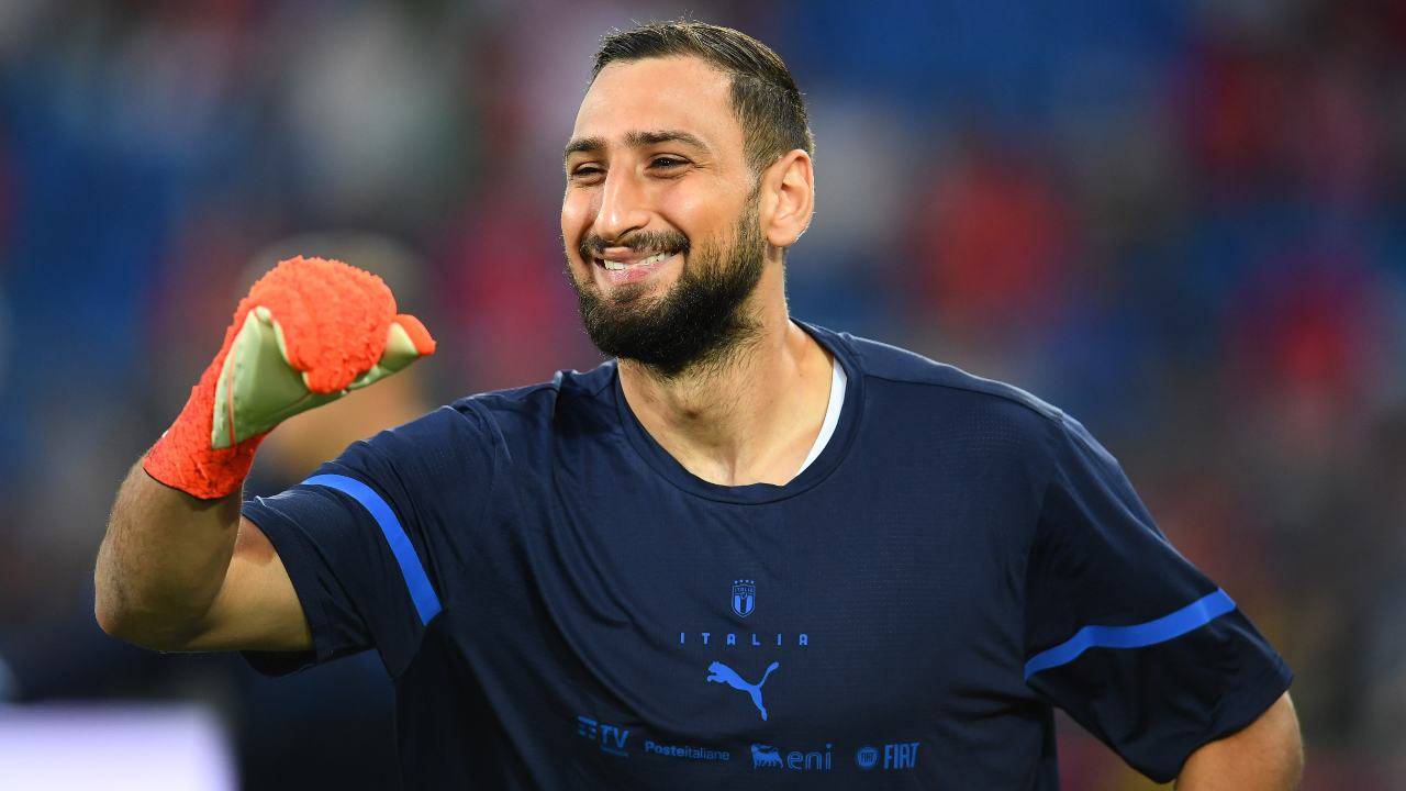 Donnarumma con la Nazionale