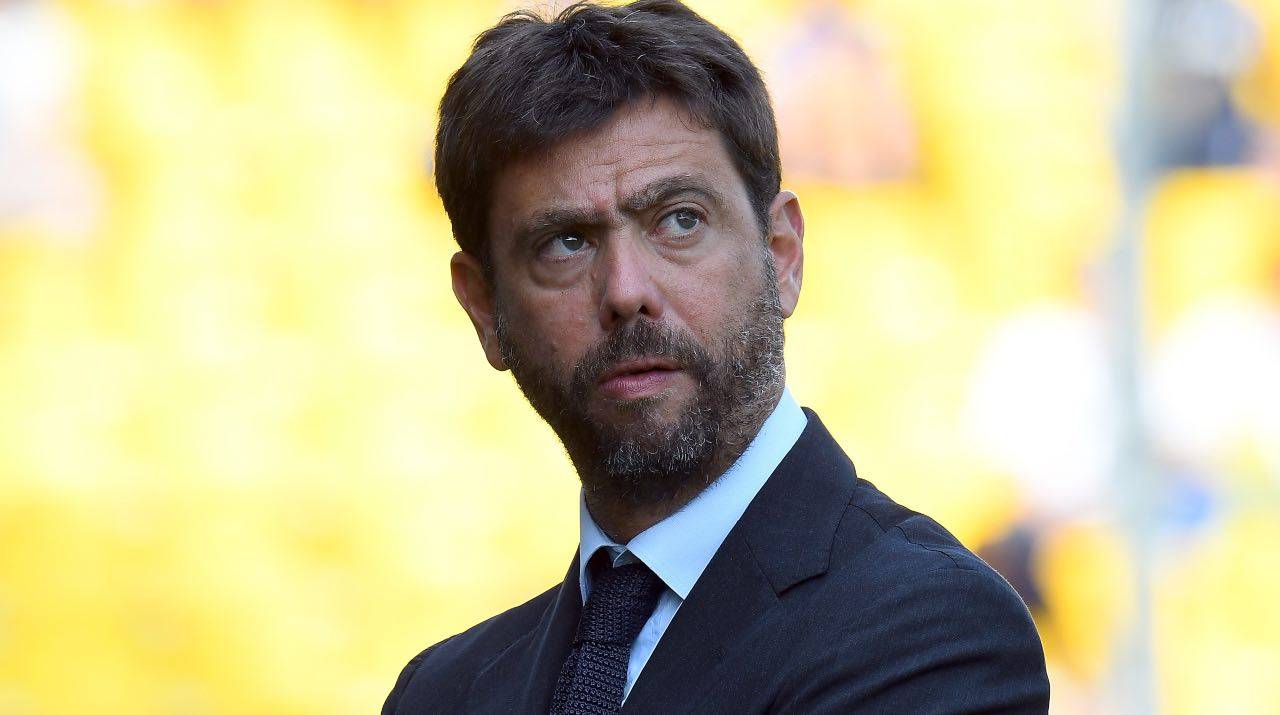 Il presidente della Juventus Agnelli