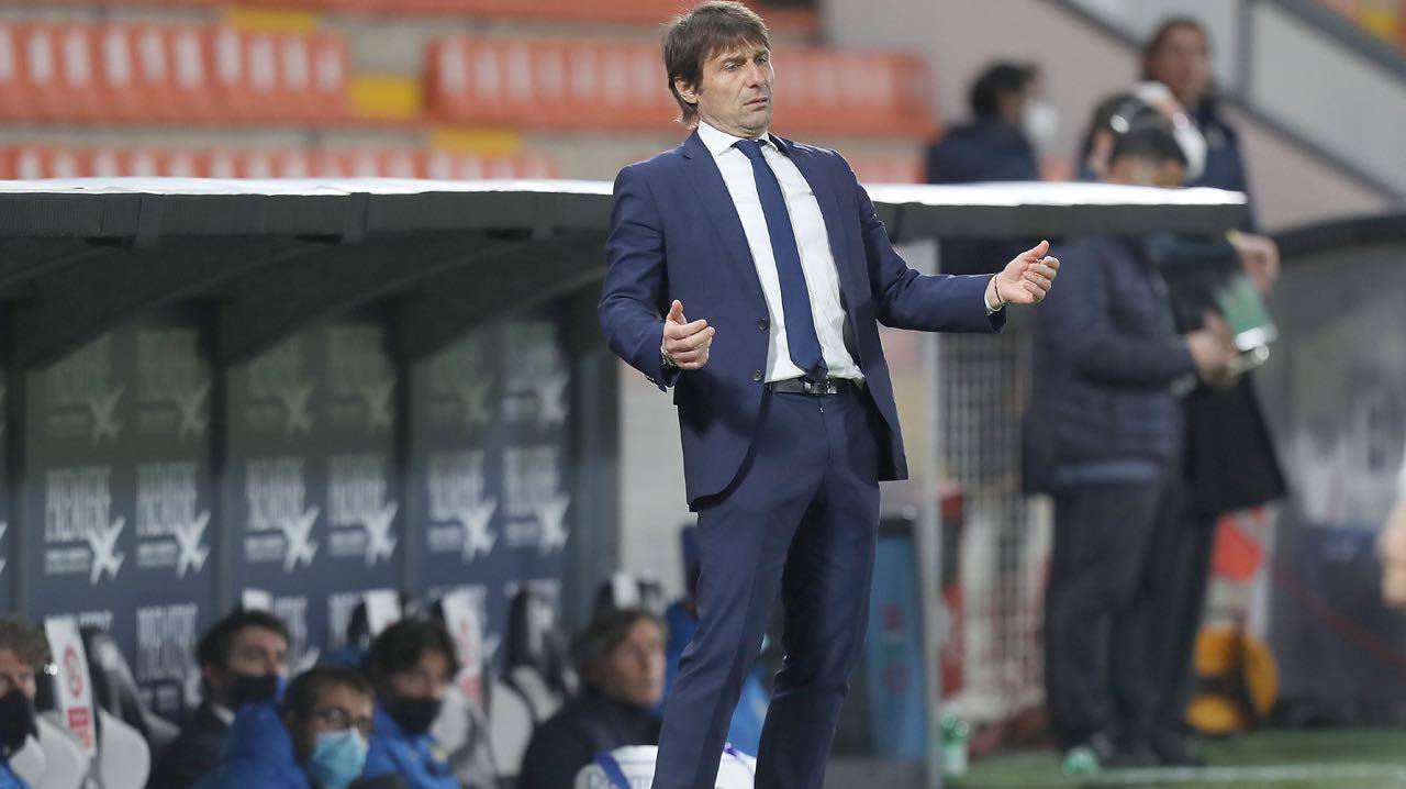 Conte in panchina
