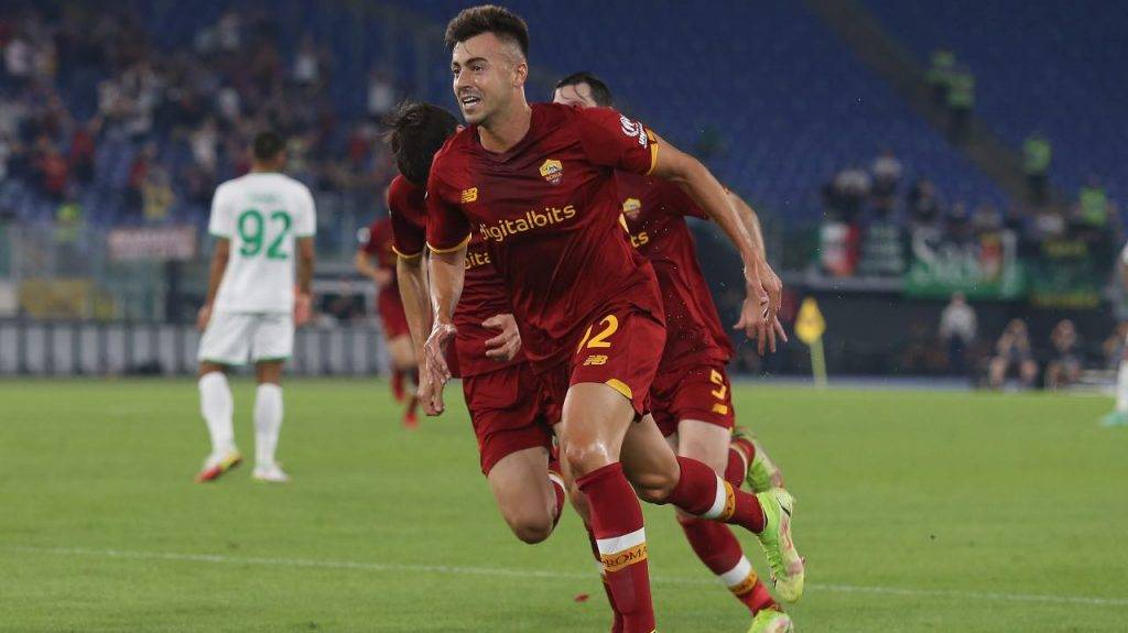 El Shaarawy con la Roma