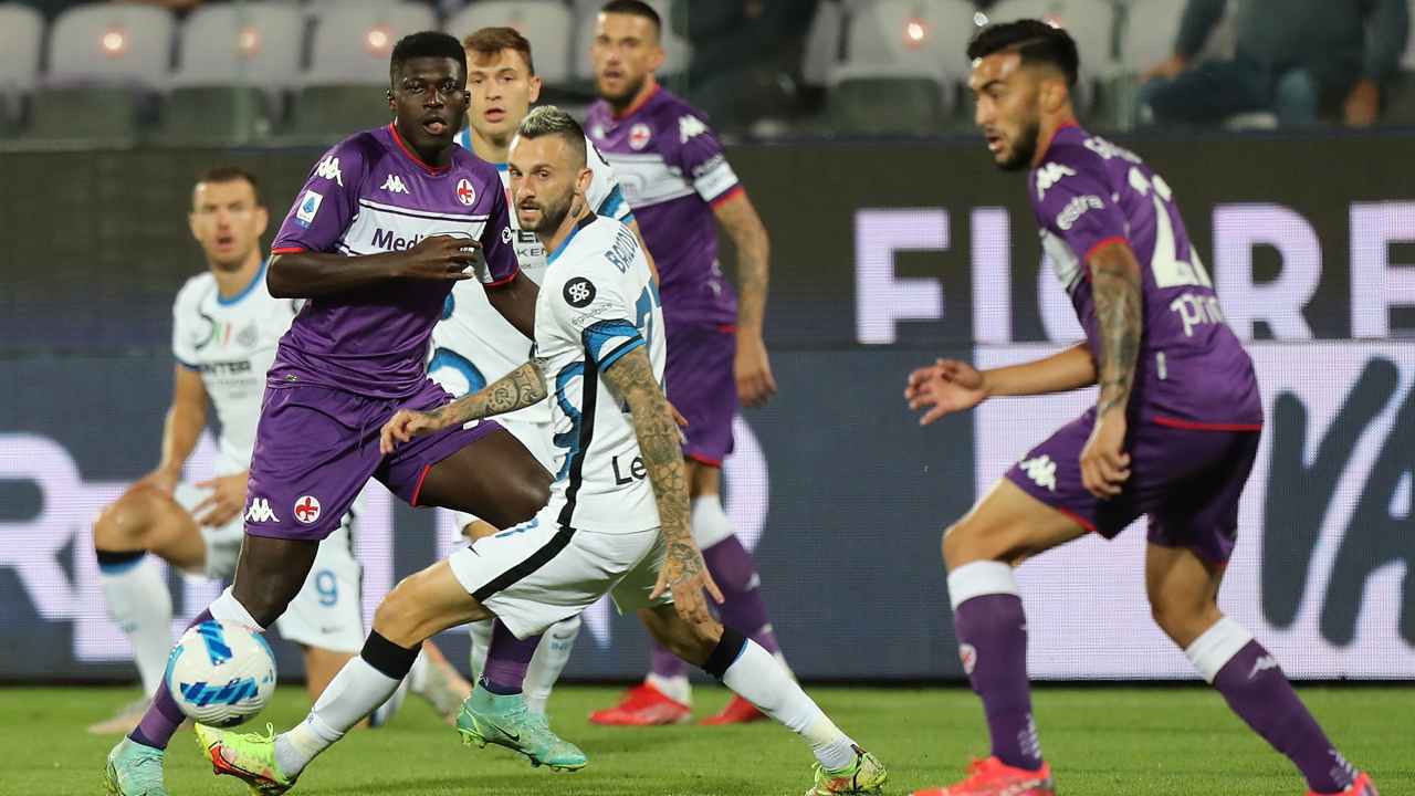 Fiorentina-Inter in campo