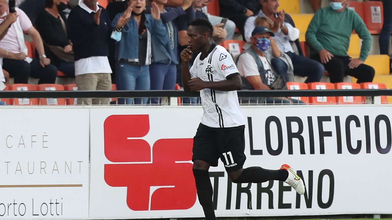 Gyasi esulta Juventus