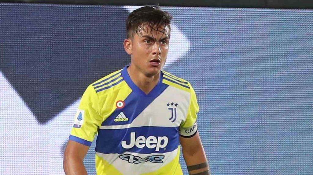 Dybala in campo