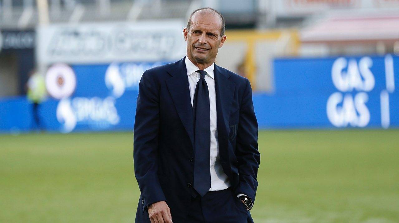 Allegri in panchina