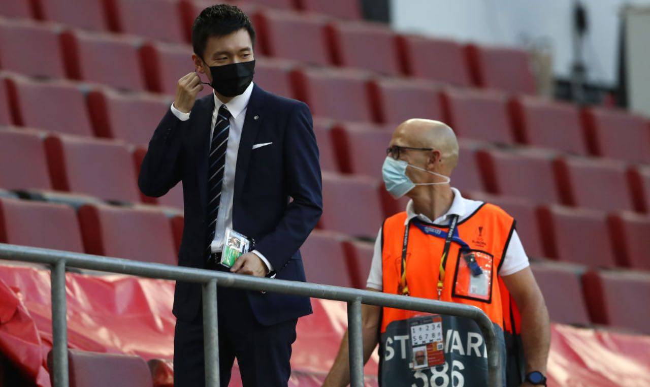 Inter, Zhang sugli spalti