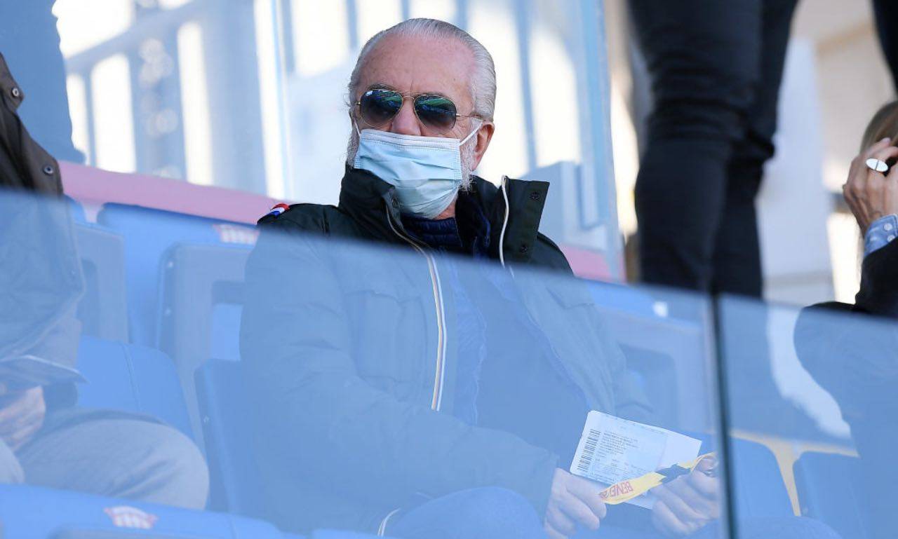 De Laurentiis in Benevento-Napoli