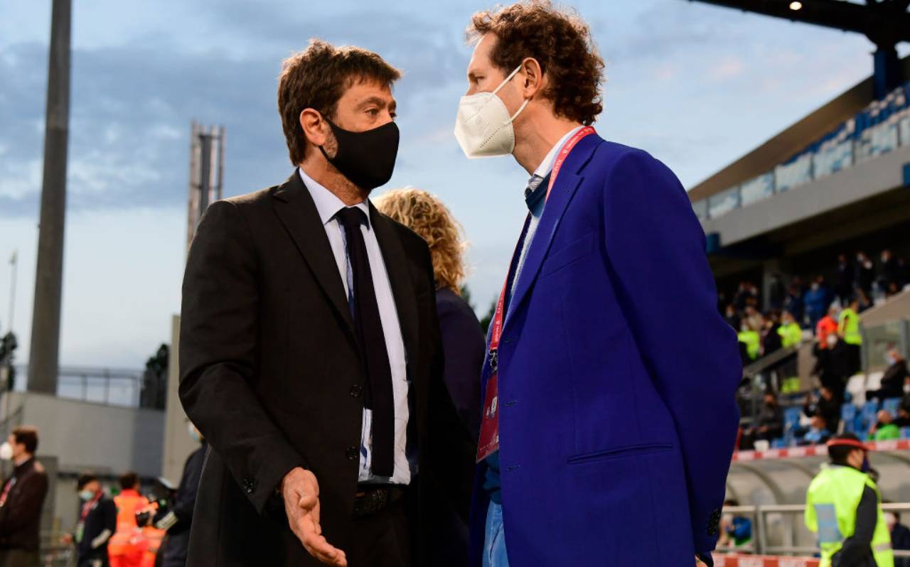 Agnelli eed John Elkann parlano