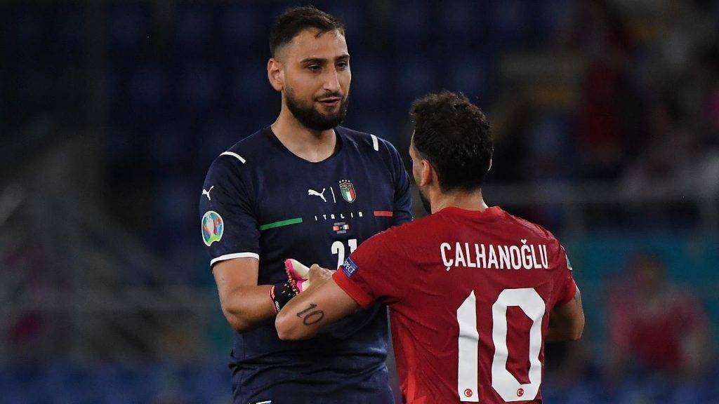 Donnarumma e Calhanoglu parlano