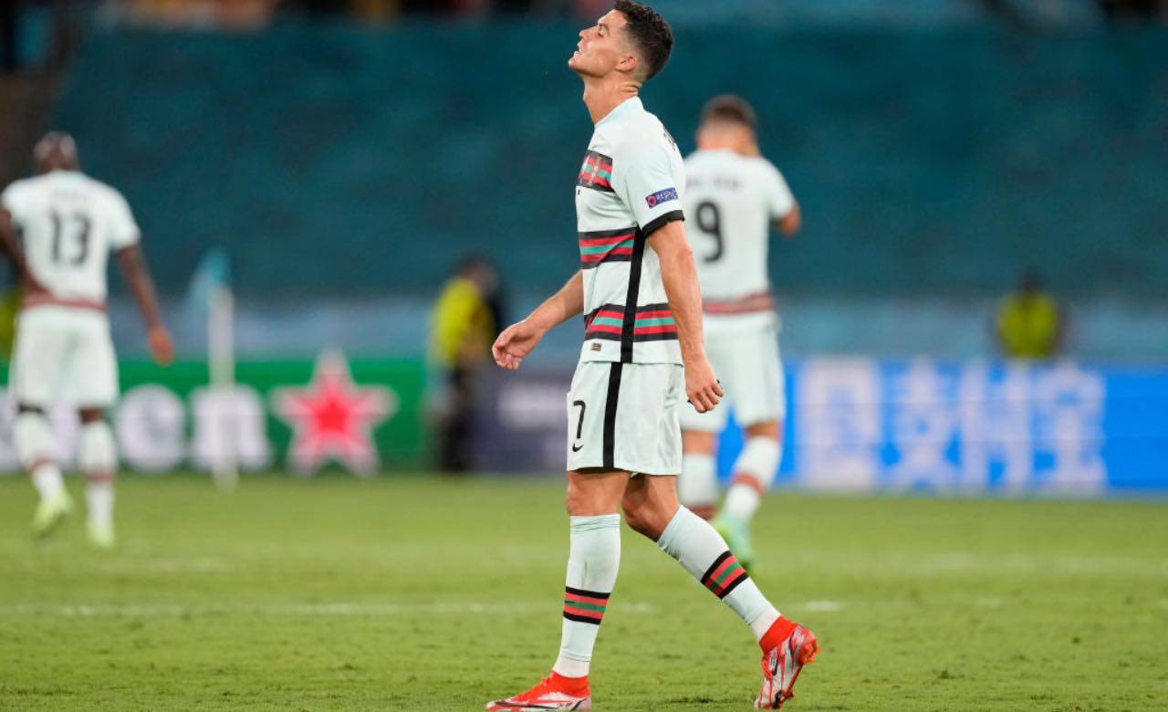 Cristiano Ronaldo in campo col Portogallo