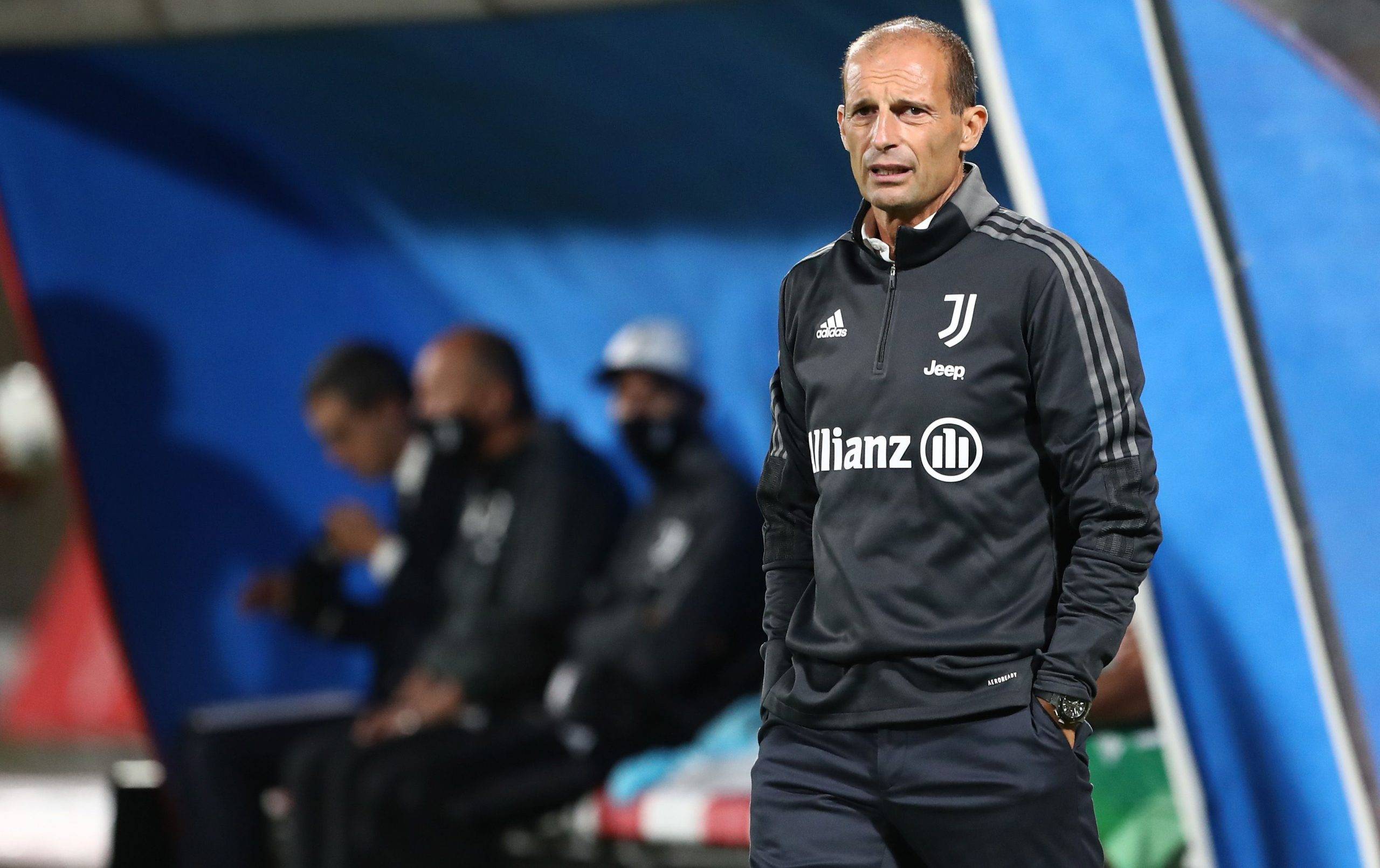 Allegri in panchina